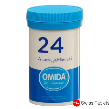 Omida Schüssler No24 Arsenum Jod Tabletten D 12 1000g buy online