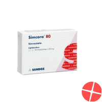 Simcora Filmtabletten 80mg 100 Stück