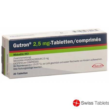 Gutron Tabletten 2.5mg 50 Stück buy online