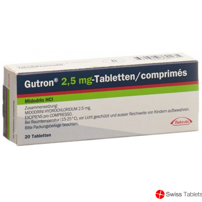 Gutron Tabletten 2.5mg 50 Stück buy online