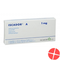Iscador A Injektionslösung 1mg (neu) Ampullen 7 Stück