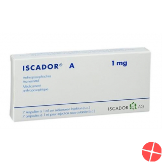 Iscador A Injektionslösung 1mg (neu) Ampullen 7 Stück