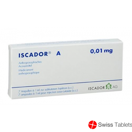 Iscador A Injektionslösung 0.01mg Ampullen 7 Stück buy online