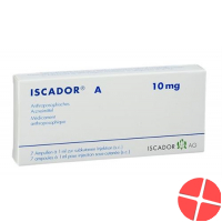 Iscador A Injektionslösung 10mg Ampullen 7 Stück Iscador A Injektionslösung 10mg Ampullen 7 Stück