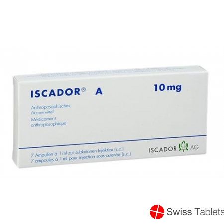 Iscador A Injektionslösung 10mg Ampullen 7 Stück buy online Iscador A Injektionslösung 10mg Ampullen 7 Stück buy online