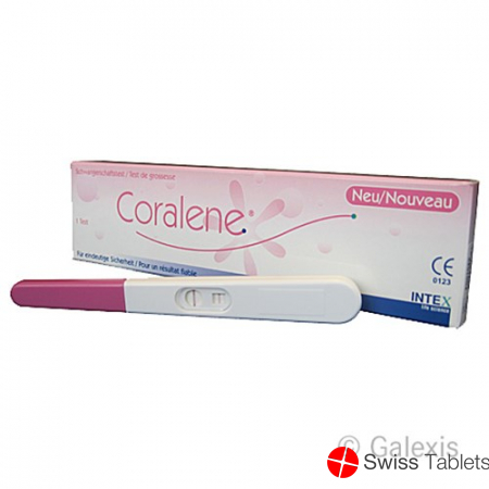 Coralene Schwangerschaftstest 2 Stück buy online