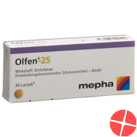 Olfen 25 Lactabs 25mg 100 Stück