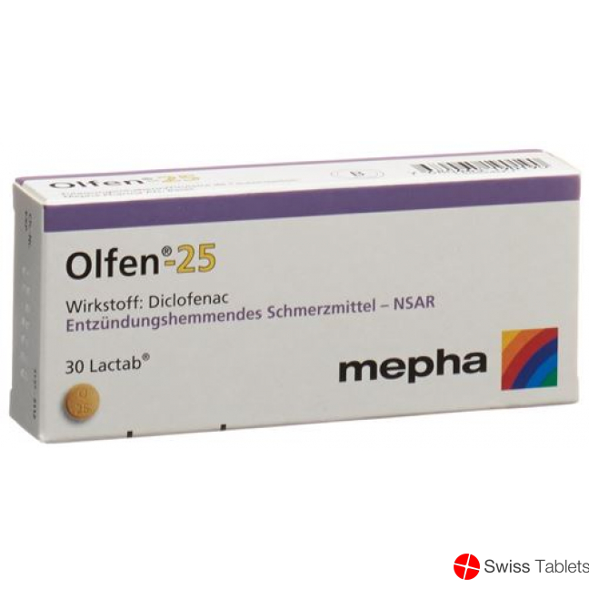 Olfen 25 Lactabs 25mg 100 Stück buy online