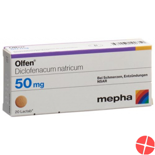 Olfen 50 Lactabs 50mg 100 Stück