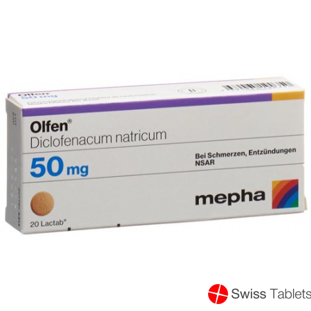 Olfen 50 Lactabs 50mg 100 Stück buy online
