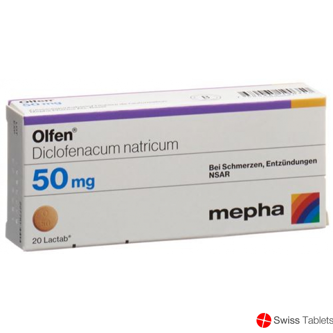 Olfen 50 Lactabs 50mg 100 Stück buy online