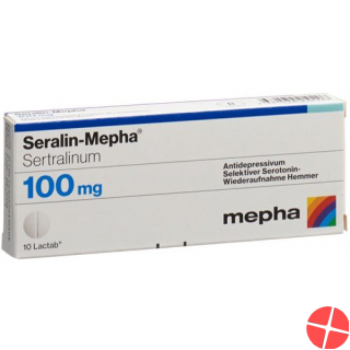 Sertralin Mepha Filmtabletten 100mg 30 Stück