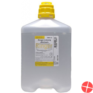 Ringer Bichsel Infusionslösung 1000ml Pl Flasche O Best 10 Stück
