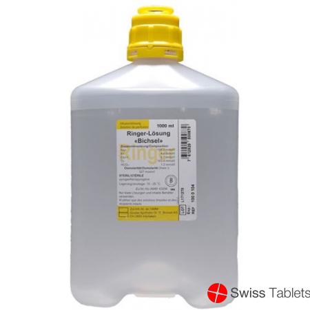 Ringer Bichsel Infusionslösung 1000ml Pl Flasche O Best 10 Stück buy online