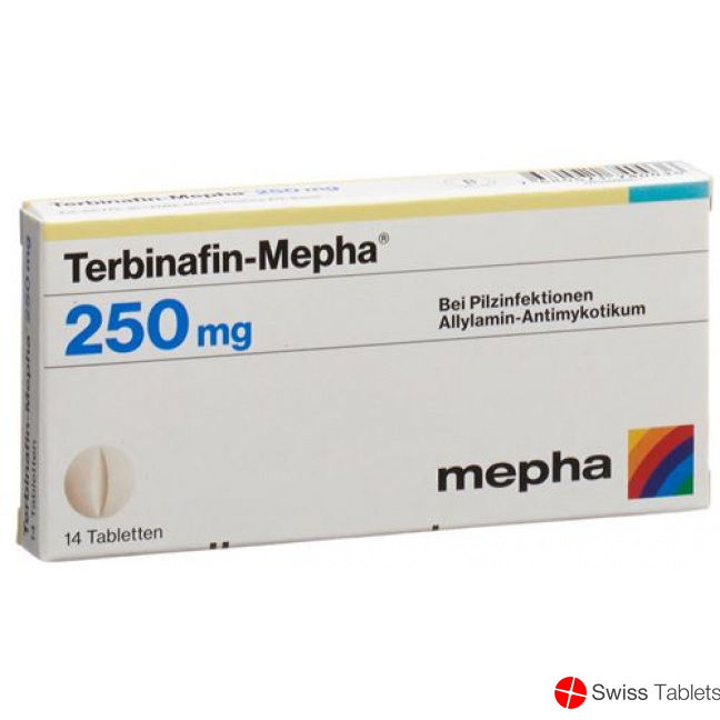 Terbinafin Mepha Tabletten 250mg 28 Stück buy online
