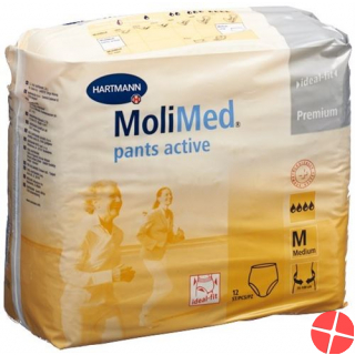 MoliMed pants active Grösse M Medium 75-100cm 12 Stück