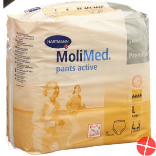 MoliMed pants active Grösse L Large 100-125cm 10 Stück