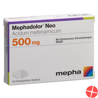 Mephadolor 500 Neo Filmtabletten 500mg 30 Stück
