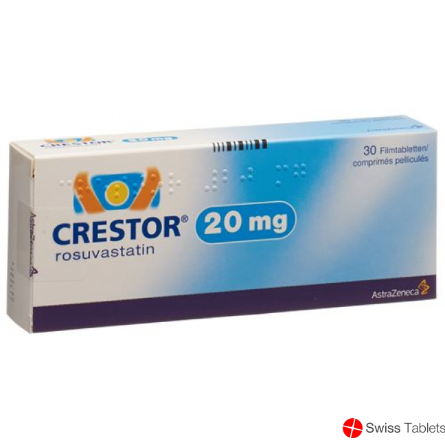 Crestor Filmtabletten 20mg 100 Stück buy online