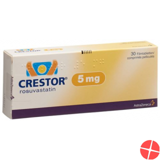 Crestor Filmtabletten 5mg 100 Stück