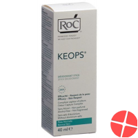 Roc Keops Deodorant Stick Sans Alcool 40g Roc Keops Deodorant Stick Sans Alcool 40g