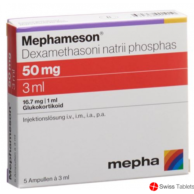 Mephameson Injektionslösung 50mg/3ml 25 Ampullen 3ml buy online
