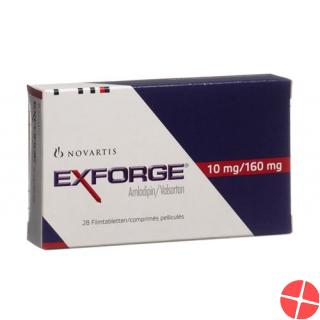 Exforge Filmtabletten 10mg/160mg 98 Stück