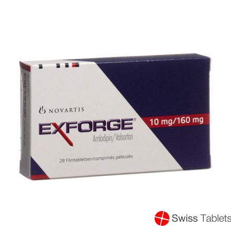 Exforge Filmtabletten 10mg/160mg 98 Stück buy online