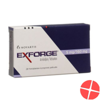 Exforge Filmtabletten 5mg/160mg 98 Stück