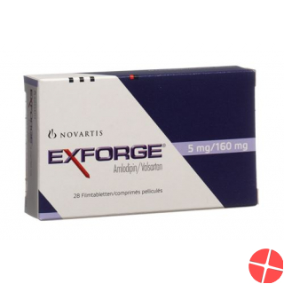 Exforge Filmtabletten 5mg/160mg 98 Stück