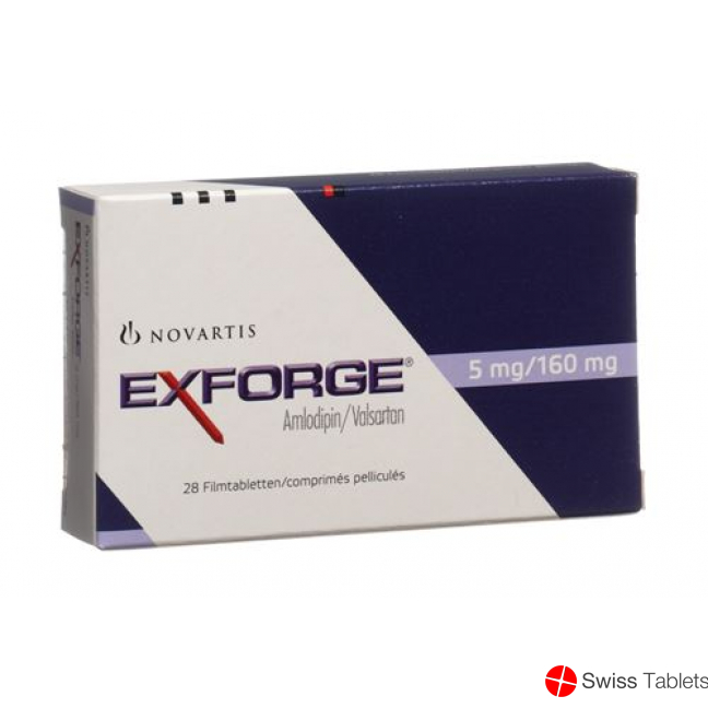 Exforge Filmtabletten 5mg/160mg 98 Stück buy online