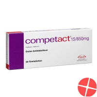 Competact Filmtabletten 15/850mg 98 Stück