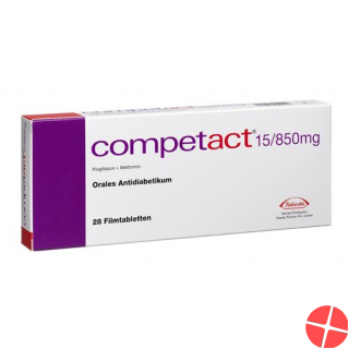 Competact Filmtabletten 15/850mg 98 Stück