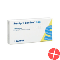 Ramipril Sandoz Tabletten 1.25mg 100 Stück