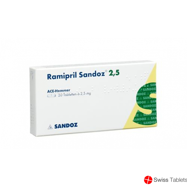 Ramipril Sandoz Tabletten 2.5mg 100 Stück buy online