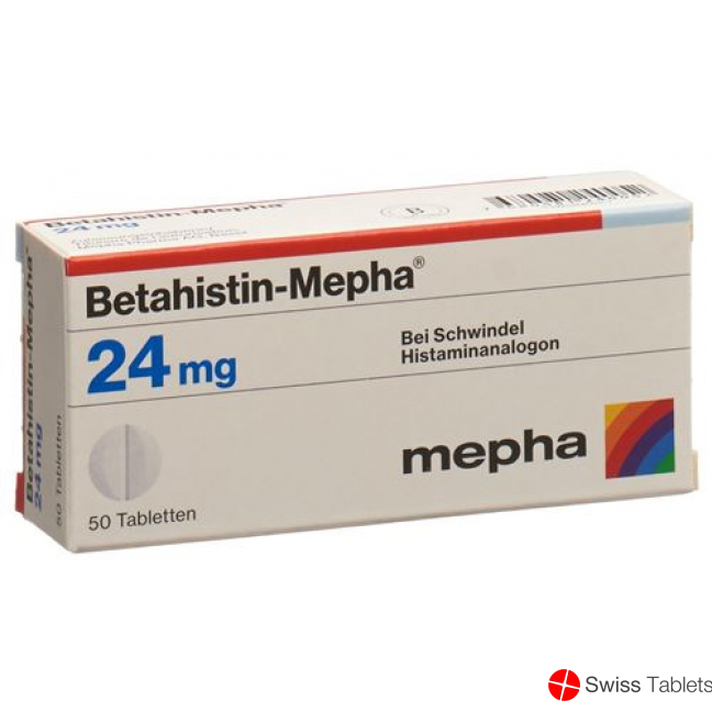 Betahistin Mepha 24mg 100 Tabletten buy online
