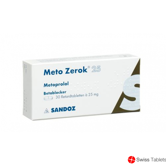 Meto Zerok Retard Tabletten 25mg 100 Stück buy online Meto Zerok Retard Tabletten 25mg 100 Stück buy online