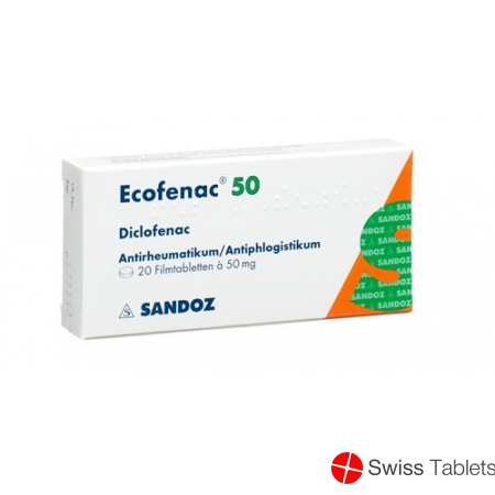 Ecofenac 50 Filmtabletten 50mg 20 Stück buy online