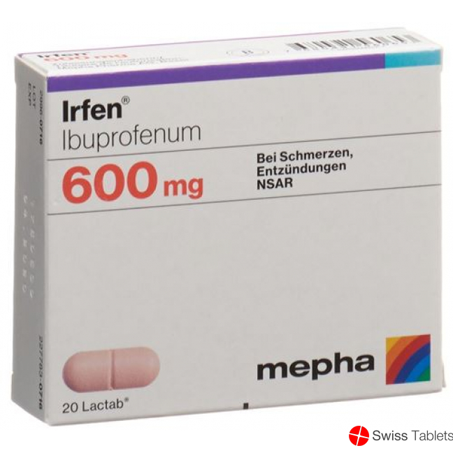 Irfen 600mg 100 Tabletten buy online