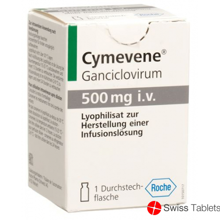 Cymevene Trockensubstanz 500mg Ampullen buy online