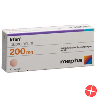 Irfen Lactabs 200mg 100 Stück