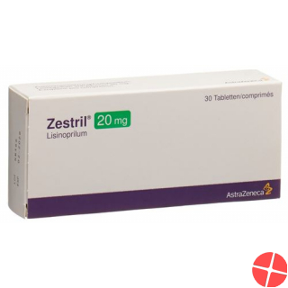 Zestril 20mg 100 Tabletten