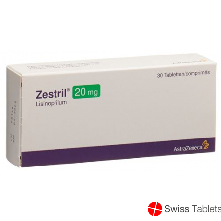 Zestril 20mg 100 Tabletten buy online