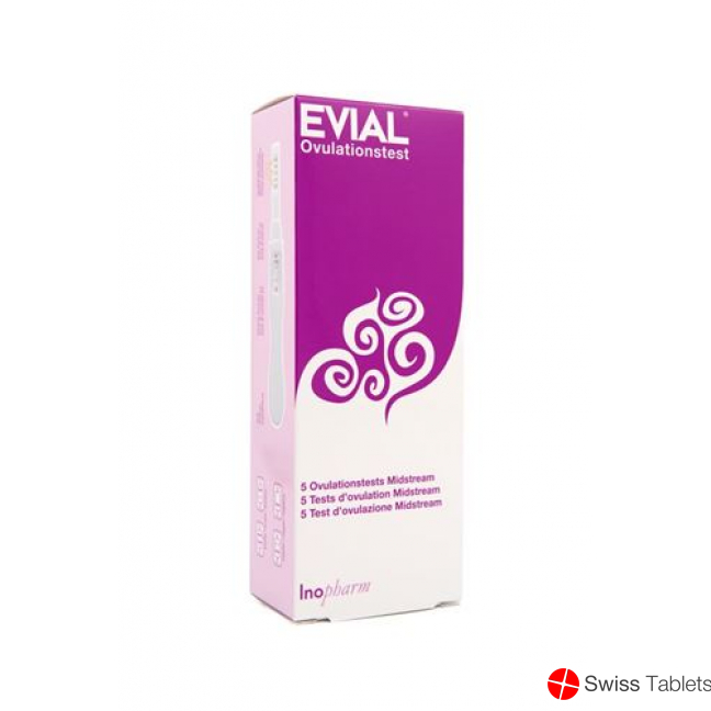 Evial Ovulation Midstream 5 pcs