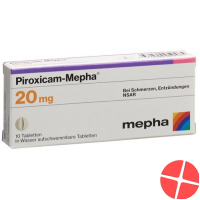 Piroxicam Mepha 20 Tabletten 20mg 30 Stück