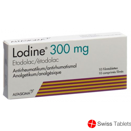 Lodine 300 Filmtabletten 300mg 100 Stück buy online