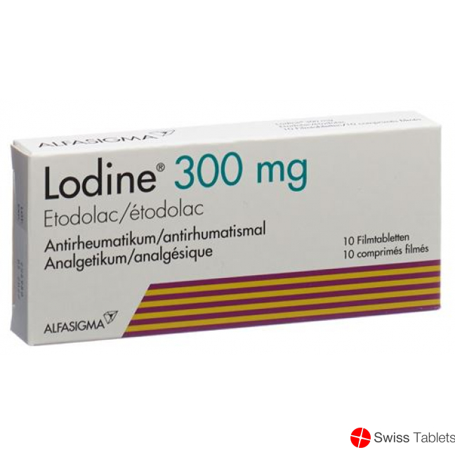 Lodine 300 Filmtabletten 300mg 100 Stück buy online