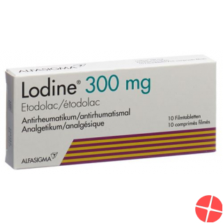 Lodine Filmtabletten 300mg 30 Stück Lodine Filmtabletten 300mg 30 Stück