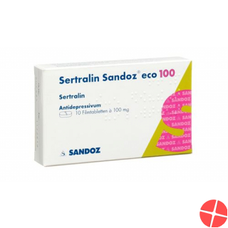 Sertralin Sandoz Eco Filmtabletten 100mg 100 Stück