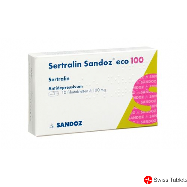 Sertralin Sandoz Eco Filmtabletten 100mg 100 Stück buy online